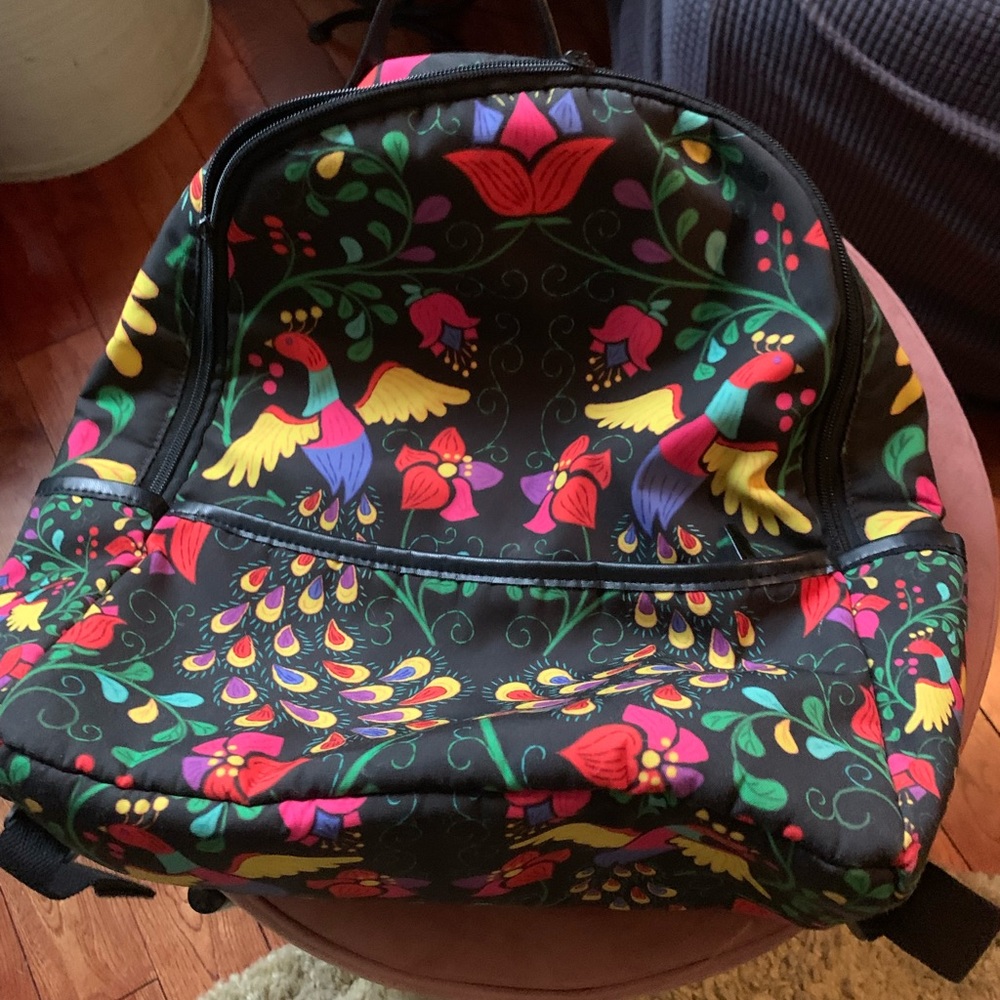 Colorful printed backpack
